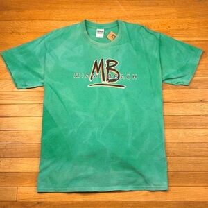 Vintage green sun faded Miami Beach graphic t shirt